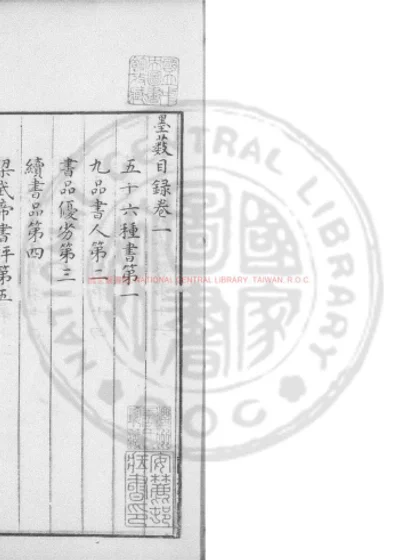 墨薮 第 1 页