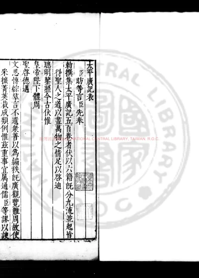 太平广记 第 1 页