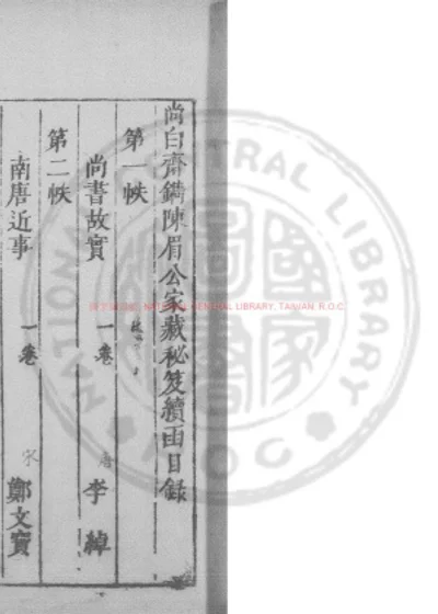 尚书故实 第 1 页