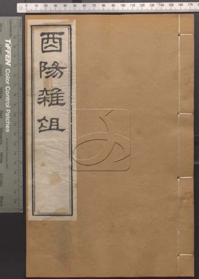 崇文书局汇刻书 第六十六册 酉阳杂俎卷十六至卷十八 封面