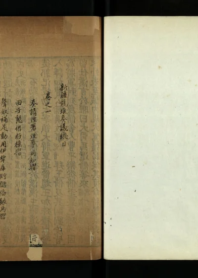 新疆龙堆奏议四卷 封面