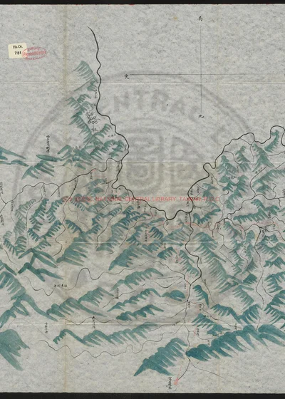 延吉廰、珲春廰路线图一幅 第 1 页