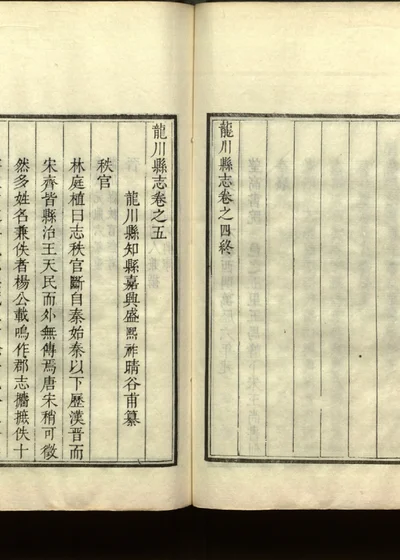 龙川县志 第六册 第 1 页