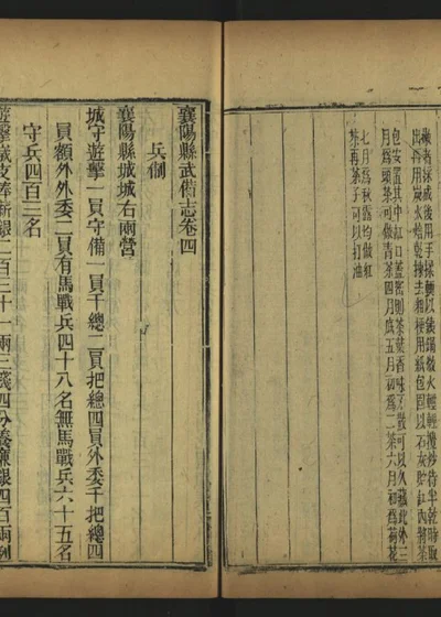 襄阳县志七卷 05-1 封面