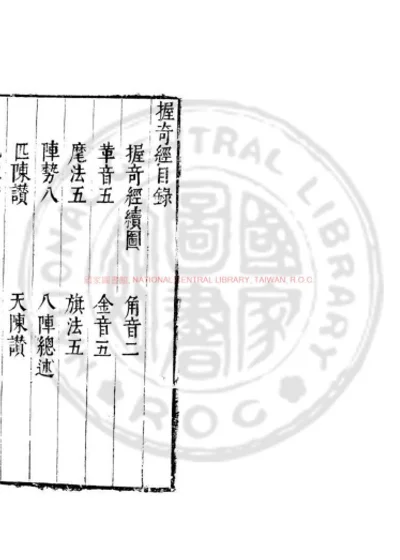 握奇经 第 1 页