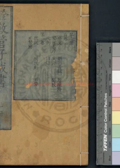 诠敍管子成书 第 1 页
