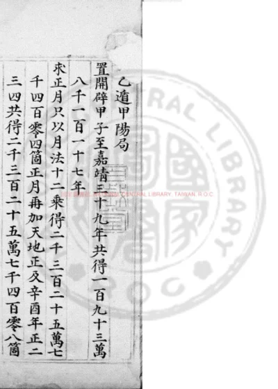 太乙遁局 第 1 页