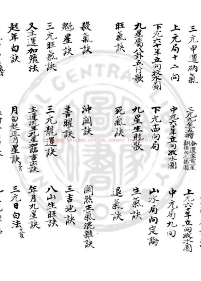 玄通集 第 1 页