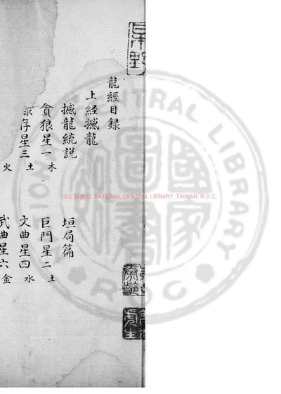 龙经 第 1 页