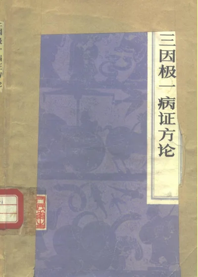 三因极一病证方论 十八卷 封面
