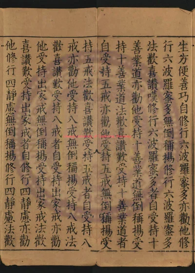 大般若波罗蜜多经卷二百九十九 第 1 页