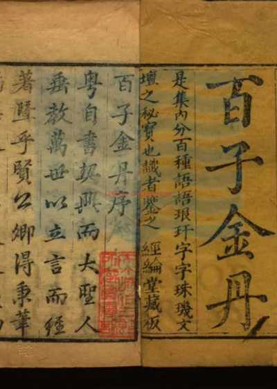 新编分类评注文武合编百子金丹十卷 第 1 页