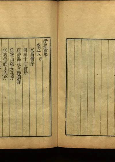 学福斋诗文集 九 封面