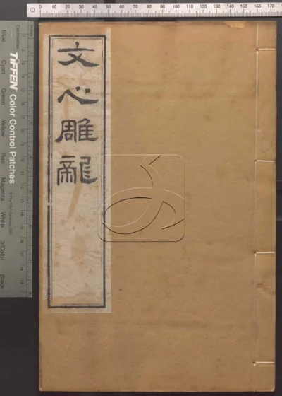 崇文书局汇刻书第七十九册 文心雕龙十卷 封面