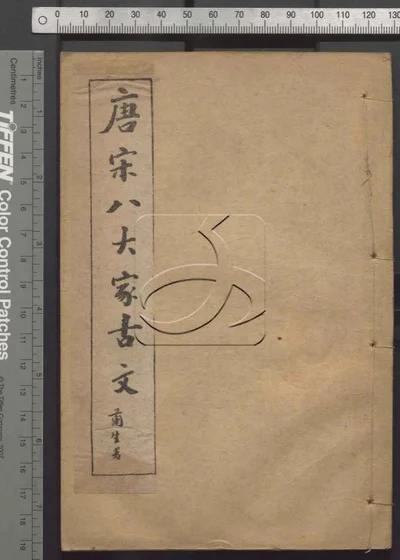 唐宋八大家古文三十卷 第三册 封面
