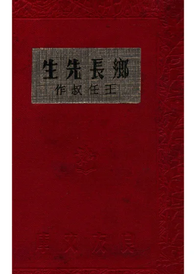 乡长先生 封面