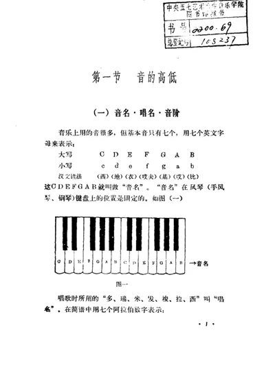 简谱知识 第 1 页